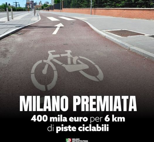 Milano: nuove ciclabili