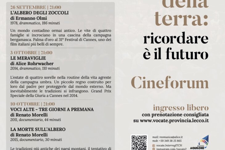 Cineforum al Nuovo Aquilone