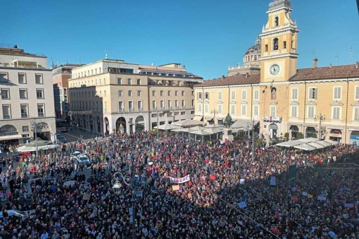 Italia in piazza per le donne !